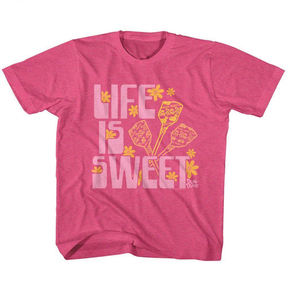 Dum Dums Life Is Sweet Hot Youth T Shirt